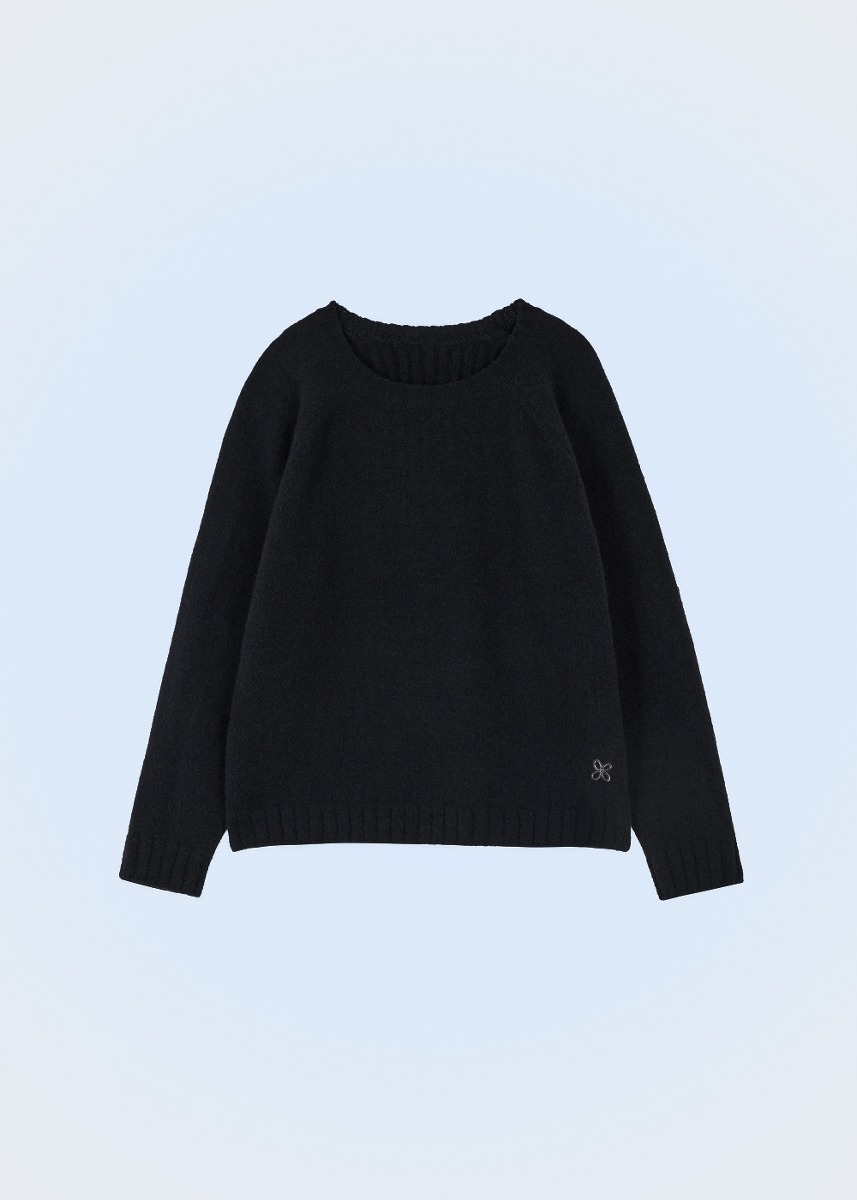 Siro Pullover Knit - BLACK