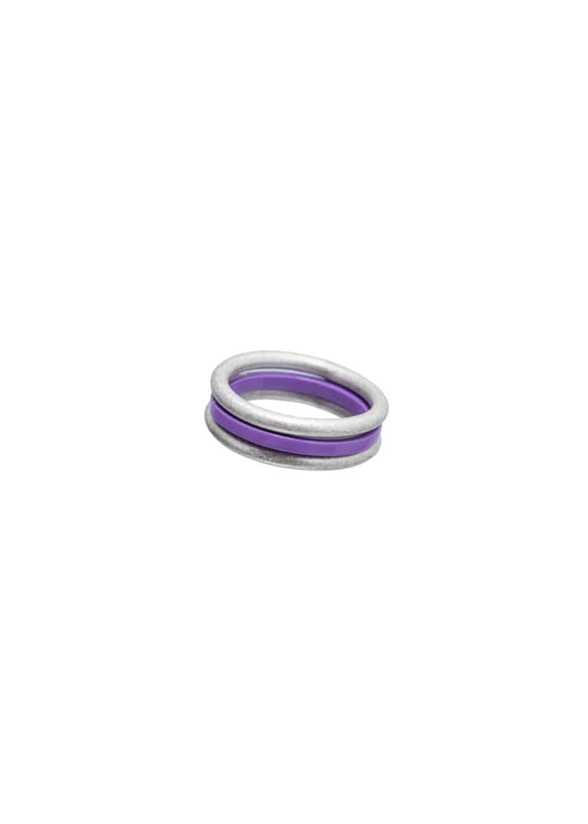 Mid Purple Three Ring