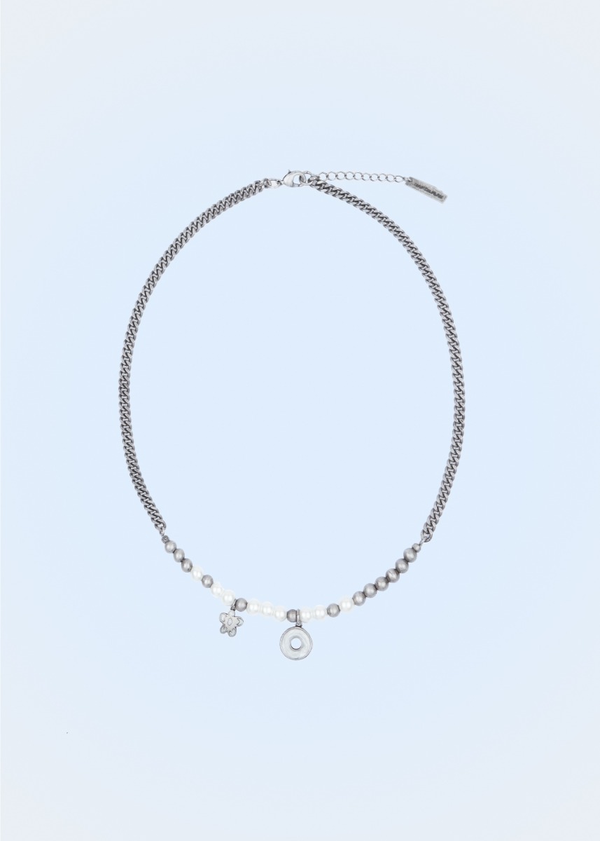 Magni Mixed Necklace - WHITE
