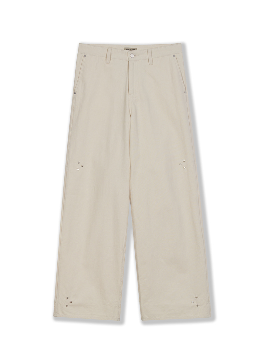 Tunnel String Pants - IVORY
