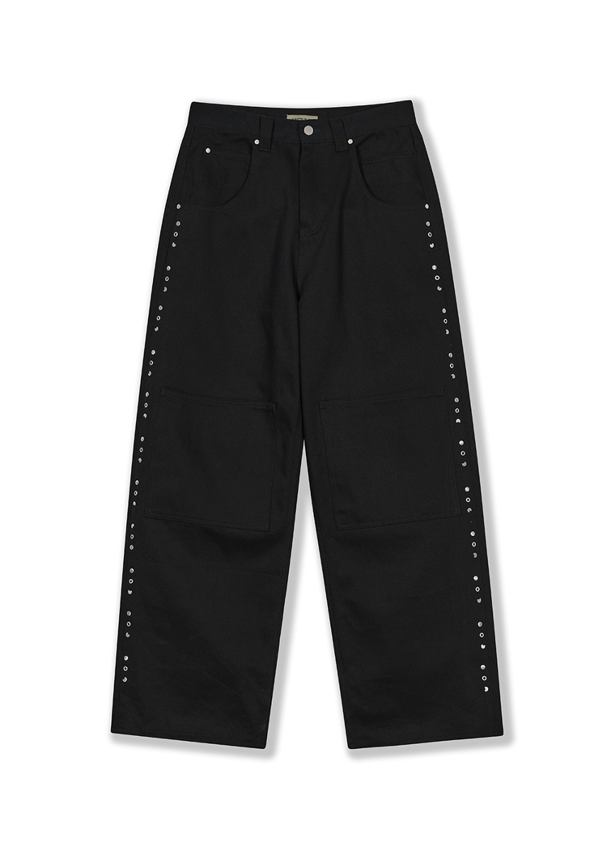 Ventil Stud Denim Pants - BLACK[4/15 예약발송]